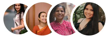 indian four random people